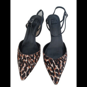WHBM MAdeline Sahara Womens Shoes Sz 8 Calf Hair